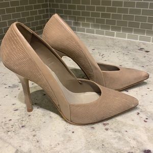 Steve Madden 4 inch nude heels